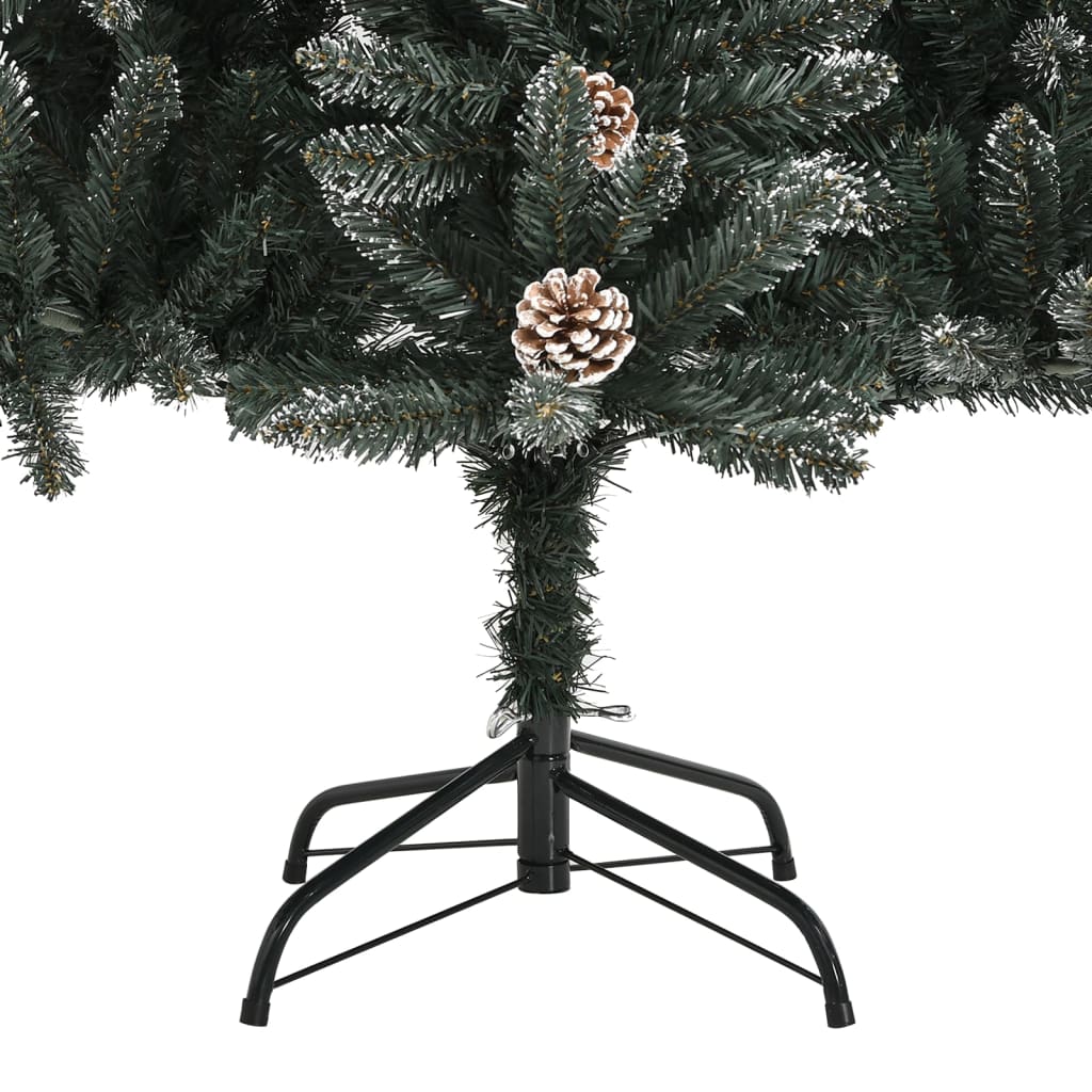 Kunstkerstboom met standaard 150 cm PVC groen - AllerleiShop