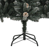 Kunstkerstboom met standaard 210 cm PVC groen - AllerleiShop