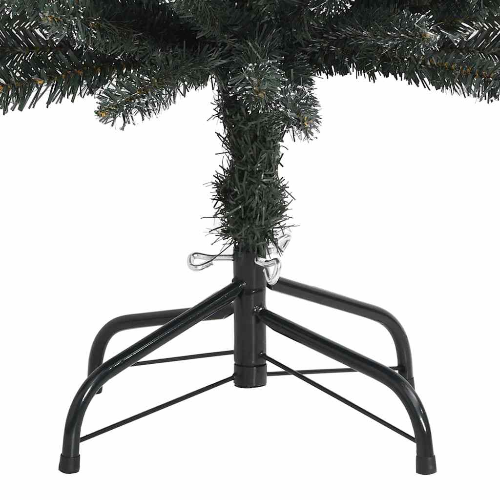 Kunstkerstboom met standaard smal 180 cm PVC groen - AllerleiShop