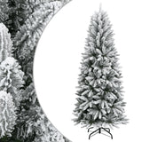 Kunstkerstboom met sneeuw 120 cm PVC en PE - AllerleiShop