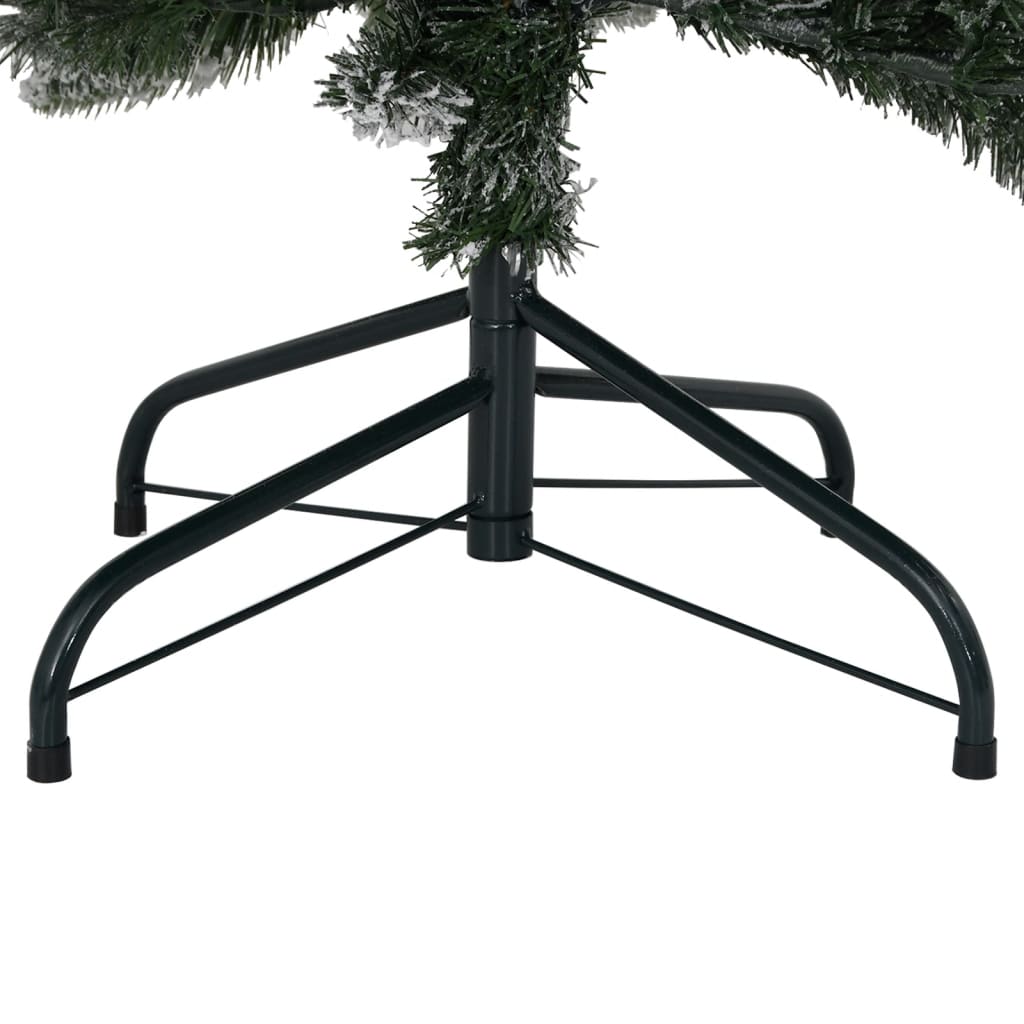 Kunstkerstboom met sneeuw 150 cm PVC en PE - AllerleiShop