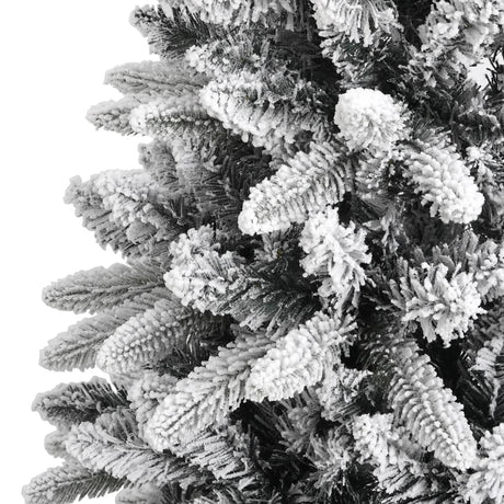 Kunstkerstboom met sneeuw 180 cm PVC en PE - AllerleiShop