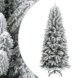 Kunstkerstboom met sneeuw 240 cm PVC en PE - AllerleiShop