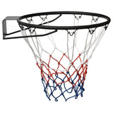 Basketbalring 45 cm staal zwart - AllerleiShop