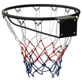 Basketbalring 45 cm staal zwart - AllerleiShop