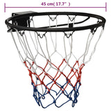 Basketbalring 45 cm staal zwart - AllerleiShop