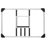 Basketbalbord 90x60x2,5 cm polycarbonaat transparant - AllerleiShop