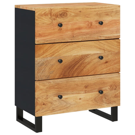 Dressoir 60x33x75 cm massief acaciahout - AllerleiShop