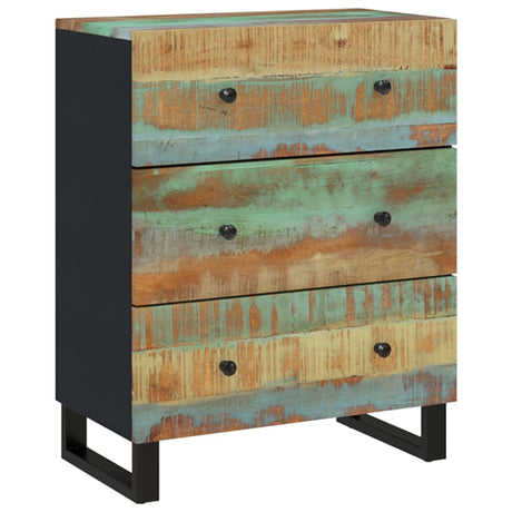 Dressoir 60x33x75 cm massief gerecycled hout - AllerleiShop