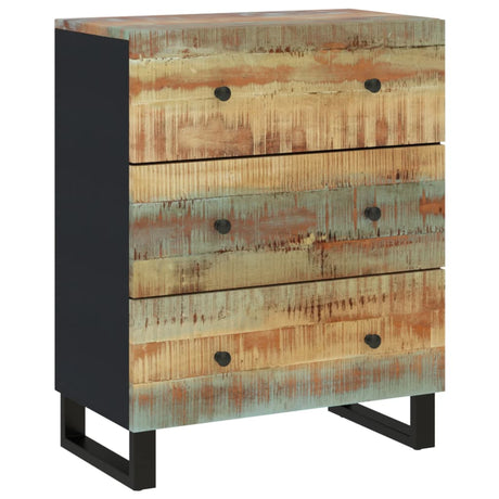 Dressoir 60x33x75 cm massief gerecycled hout - AllerleiShop