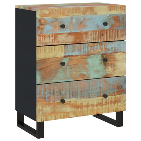 Dressoir 60x33x75 cm massief gerecycled hout - AllerleiShop