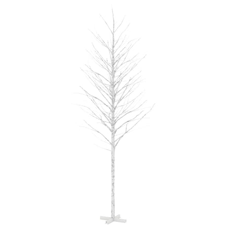 Berkenboom LED 672 LED's warmwit 400 cm wit - AllerleiShop