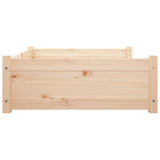 Hondenmand 105,5x75,5x28 cm massief grenenhout - AllerleiShop