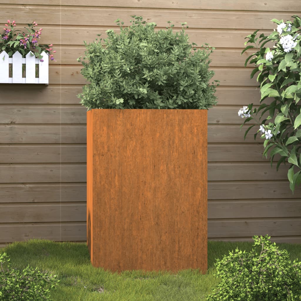 Plantenbak 52x48x75 cm cortenstaal - AllerleiShop