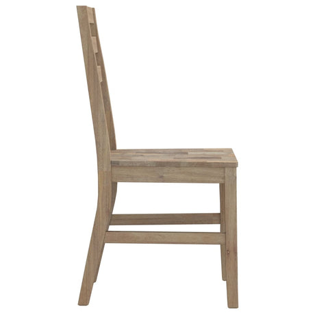 Eetkamerstoelen 8 st massief acaciahout - AllerleiShop