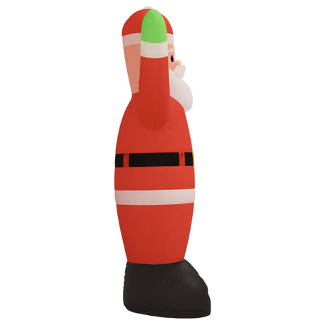 Kerstman met LED-verlichting opblaasbaar 820 cm - AllerleiShop