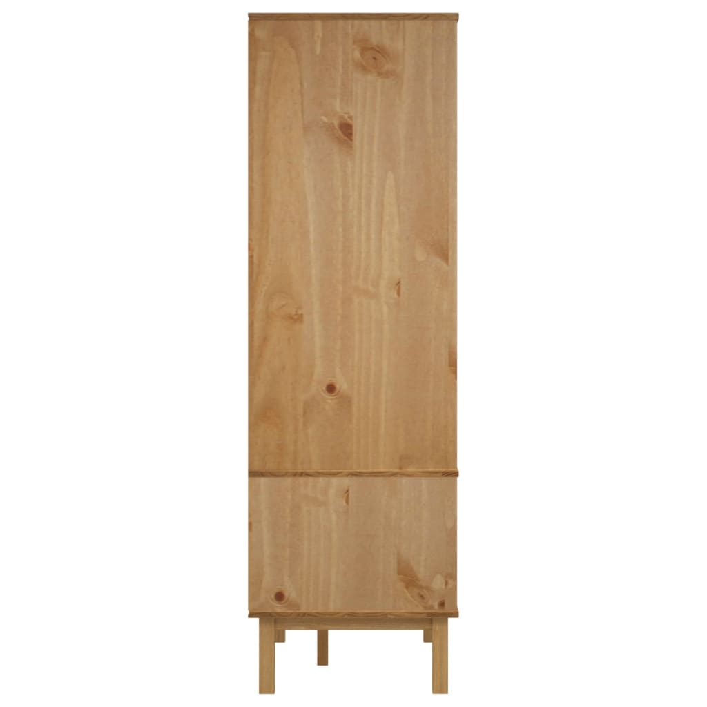 Kledingkast OTTA 76,5x53x172 cm massief grenenhout - AllerleiShop