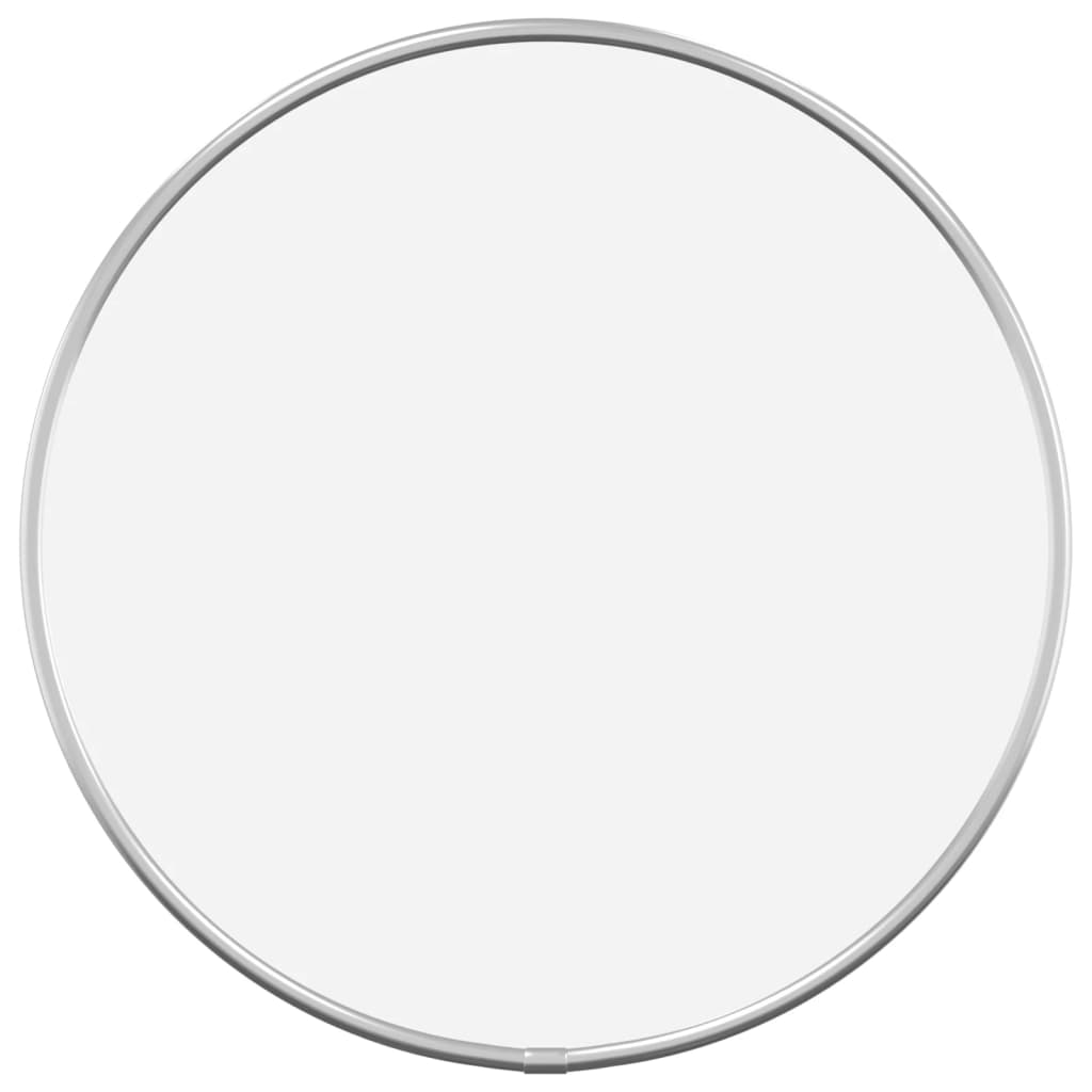 Wandspiegel rond Ø30 cm zilverkleurig - AllerleiShop