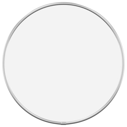 Wandspiegel rond Ø30 cm zilverkleurig - AllerleiShop