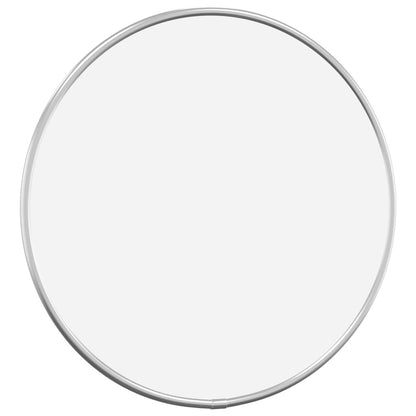 Wandspiegel rond Ø30 cm zilverkleurig - AllerleiShop