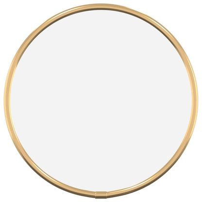 Wandspiegel rond Ø20 cm goudkleurig - AllerleiShop