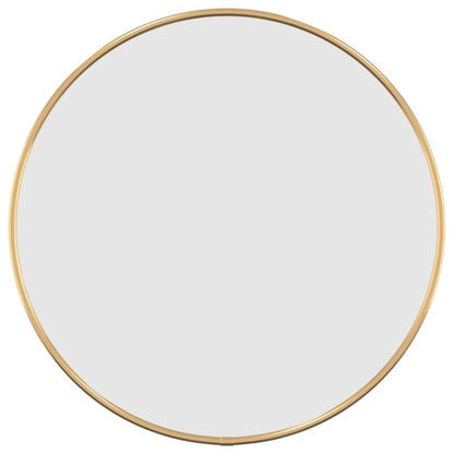 Wandspiegel rond Ø40 cm goudkleurig - AllerleiShop