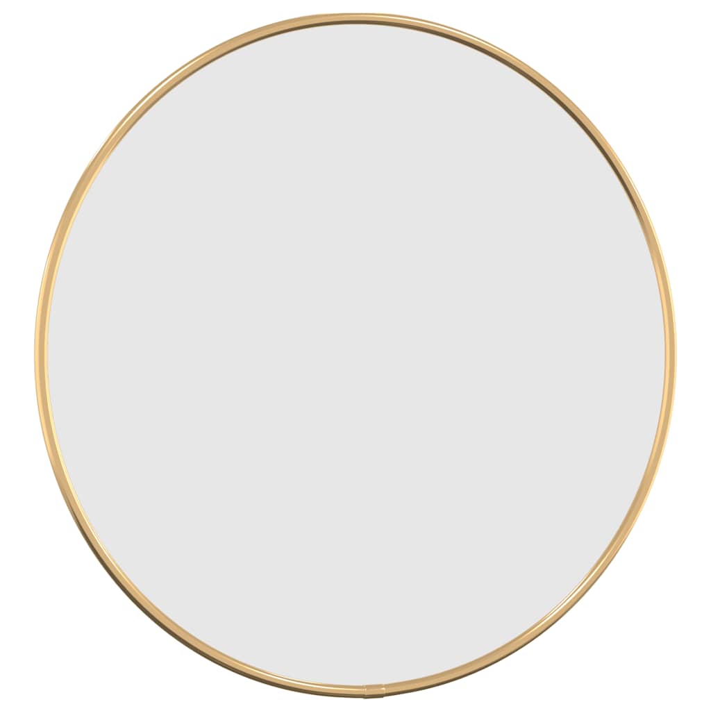 Wandspiegel rond Ø40 cm goudkleurig - AllerleiShop