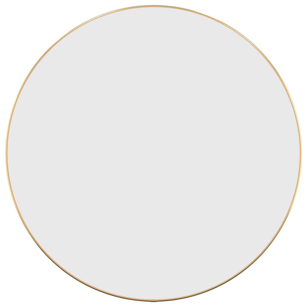 Wandspiegel rond Ø60 cm goudkleurig - AllerleiShop