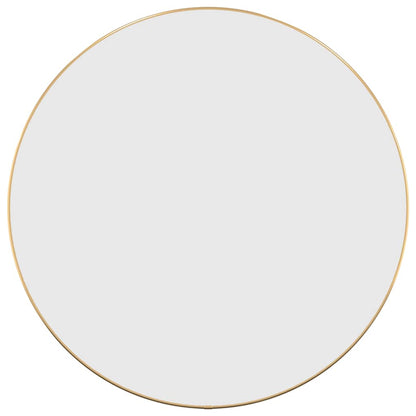 Wandspiegel rond Ø60 cm goudkleurig - AllerleiShop