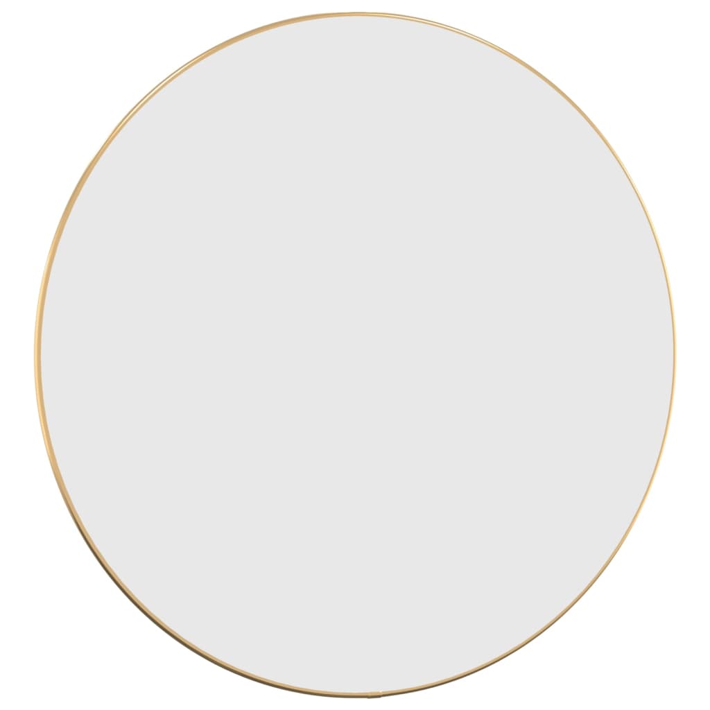 Wandspiegel rond Ø60 cm goudkleurig - AllerleiShop