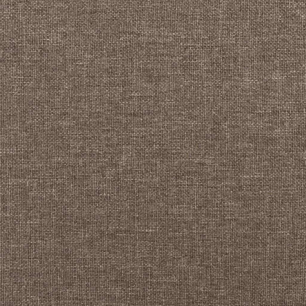 Sierkussens 2 st 40x40 cm stof taupe - AllerleiShop