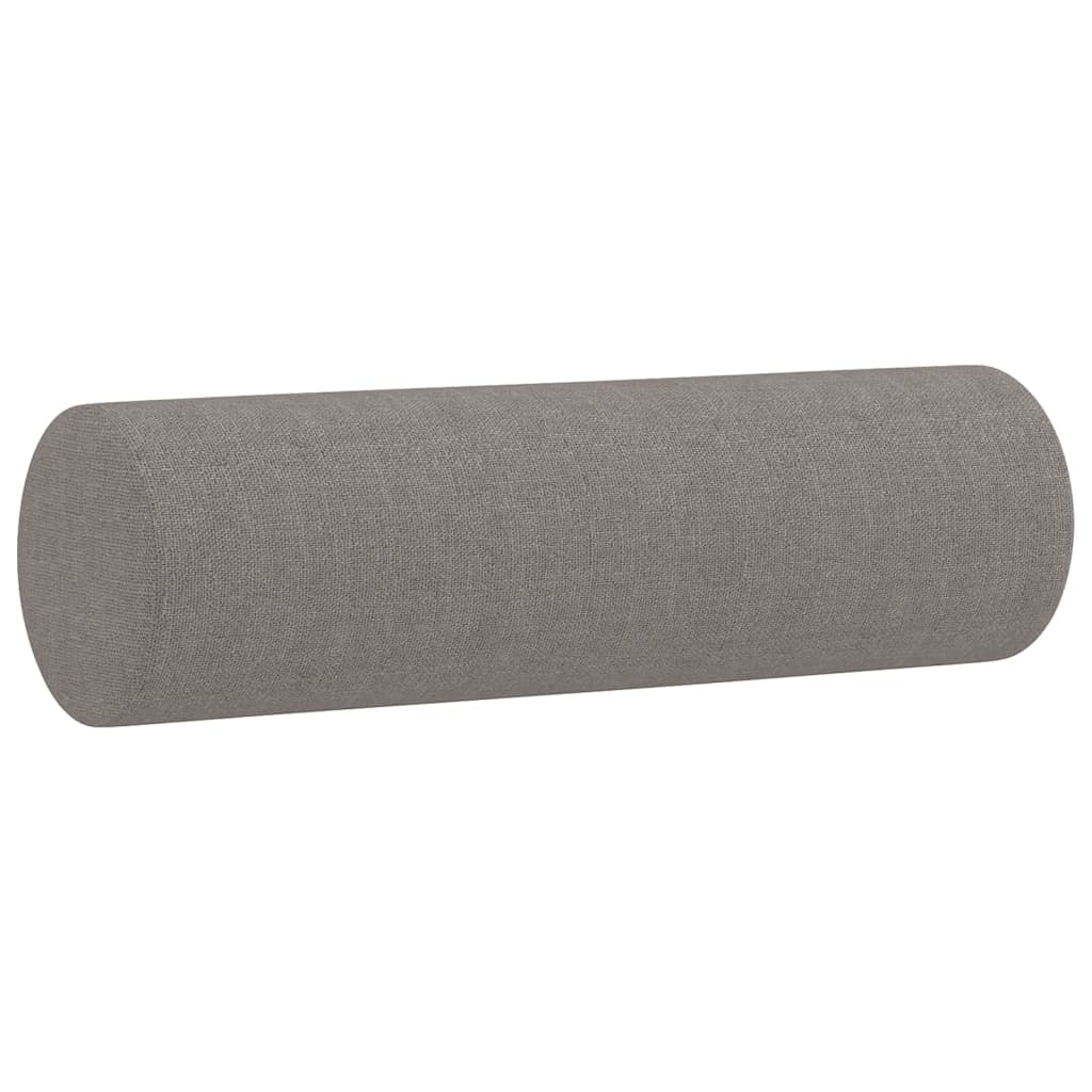 Sierkussens 2 st 15x50 cm stof taupe - AllerleiShop