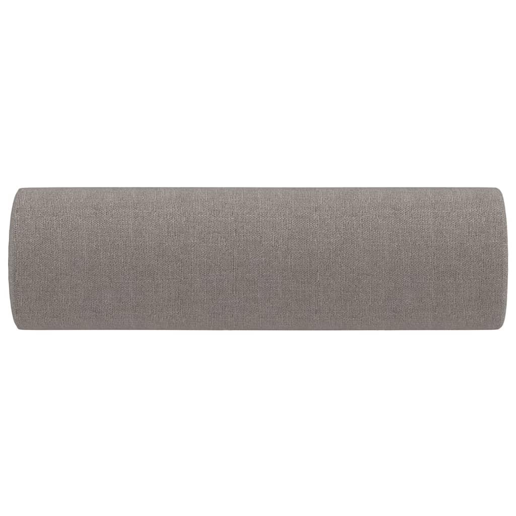 Sierkussens 2 st 15x50 cm stof taupe - AllerleiShop