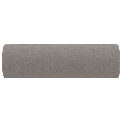 Sierkussens 2 st 15x50 cm stof taupe - AllerleiShop