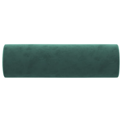 Sierkussens 2 st 15x50 cm fluweel donkergroen - AllerleiShop