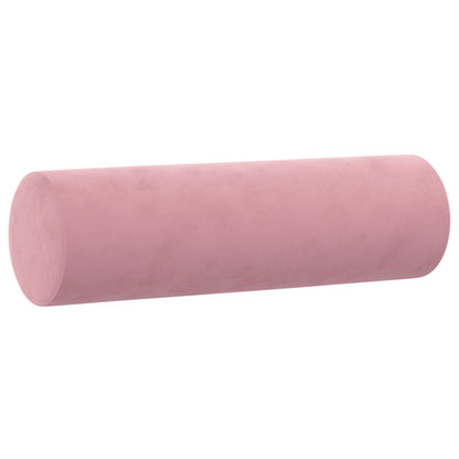 Sierkussens 2 st 15x50 cm fluweel roze - AllerleiShop