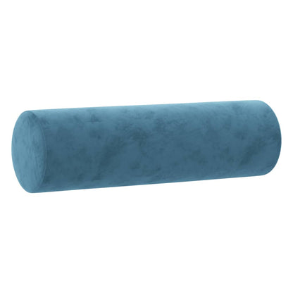 Sierkussens 2 st 15x50 cm fluweel blauw - AllerleiShop