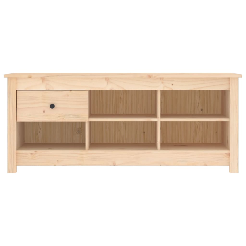 Schoenenkast 110x38x45,5 cm massief grenenhout - AllerleiShop