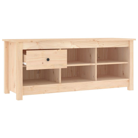 Schoenenkast 110x38x45,5 cm massief grenenhout - AllerleiShop