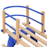 Rugleuning voor slee multiplex blauw - AllerleiShop