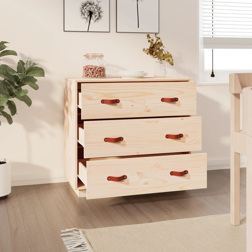 Dressoir 80x40x75 cm massief grenenhout - AllerleiShop