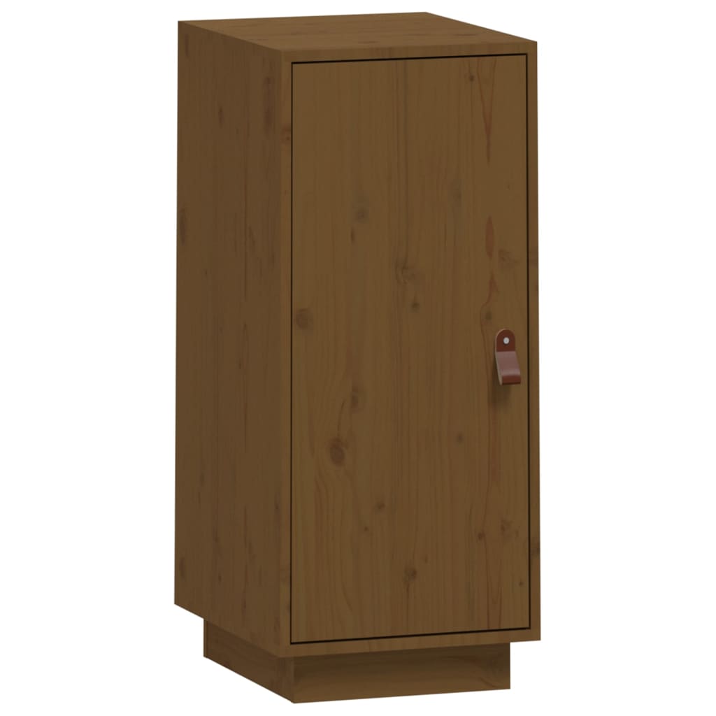 Dressoir 34x40x75 cm massief grenenhout honingbruin - AllerleiShop