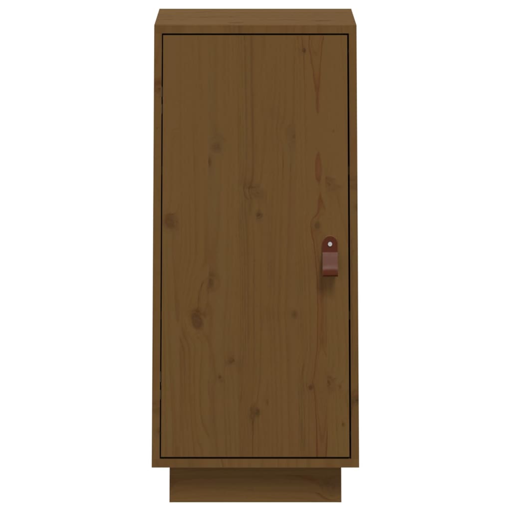 Dressoir 34x40x75 cm massief grenenhout honingbruin - AllerleiShop