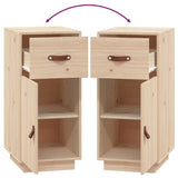 Dressoir 34x40x75 cm massief grenenhout - AllerleiShop