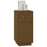 Dressoir 34x40x75 cm massief grenenhout honingbruin - AllerleiShop