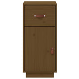 Dressoir 34x40x75 cm massief grenenhout honingbruin - AllerleiShop