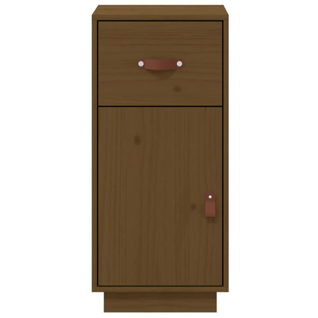 Dressoir 34x40x75 cm massief grenenhout honingbruin - AllerleiShop