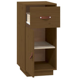 Dressoir 34x40x75 cm massief grenenhout honingbruin - AllerleiShop