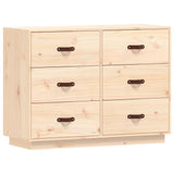 Dressoir 100x40x75 cm massief grenenhout - AllerleiShop