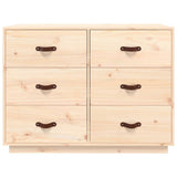 Dressoir 100x40x75 cm massief grenenhout - AllerleiShop